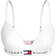 дамско,бельо,дамски,бикини,и,танкини,tommy,hilfiger,uw0uw06040,triangle,bra,white