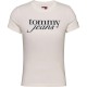 тениска,дамски,тениски,tommy,jeans,essential,logo,short,sleeve,t,shirt,beige,(ancient,white)