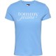 тениска,дамски,тениски,tommy,jeans,essential,logo,short,sleeve,t,shirt,sugarplum,blue,(blue)