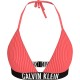 дамски,бански,костюми,calvin,klein,kw0kw02750,triangle,bikini,top,orange