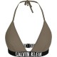 дамски,бански,костюми,calvin,klein,kw0kw02854,triangle,bikini,top,green