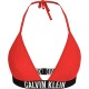 дамски,бански,костюми,calvin,klein,kw0kw02854,triangle,bikini,top,flaming,chili,(red)