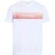 тениска,мъжки,тениски,calvin,klein,linear,chest,logo,short,sleeve,t,shirt,white