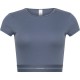 тениска,дамски,пижами,calvin,klein,lv00qs7349,short,sleeve,pyjama,t,shirt,blue,(grisaille)