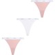 дамско,бельо,дамски,бикини,и,танкини,calvin,klein,string,panties,3,units,pink,(subdued,white,subdued)