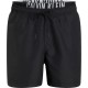 бански,гащета,мъжки,бански,костюми,calvin,klein,jeans,medium,double,wb,swimming,shorts,black