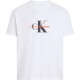тениска,мъжки,тениски,calvin,klein,jeans,monologo,shift,short,sleeve,t,shirt,white