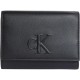 портфейли,и,портмонета,calvin,klein,jeans,sculpted,trifold,wallet,black