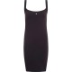 дънки,дамски,поли,и,рокли,calvin,klein,jeans,soft,rib,fit&flare,sleeveless,short,dress,black