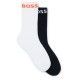 чорапи,мъжки,чорапи,boss,sport,10241209,01,socks,2,pairs,white,black,(bright,orange)