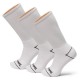 чорапи,мъжки,чорапи,timberland,bowden,fc,without,logo,crew,socks,3,units,white,(white)