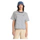 тениска,дамски,тениски,timberland,dunstan,stripe,short,sleeve,t,shirt,peacoat,yd,(white)