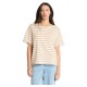 тениска,дамски,тениски,timberland,dunstan,stripe,short,sleeve,t,shirt,light,wheat,boot,yd,(beige)