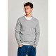 блуза,мъжки,пуловери,pepe,jeans,new,andre,v,neck,sweater,marl,grey,(grey)