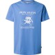 тениска,мъжки,тениски,pepe,jeans,perkins,short,sleeve,t,shirt,blue,(anyil,blue)