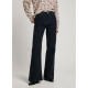 панталони,дамски,панталони,pepe,jeans,willa,5,pocket,flare,fit,pants,black
