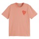 тениска,дамски,тениски,scotch,&,soda,art,work,regular,fit,short,sleeve,t,shirt,peach,pink,(pink)
