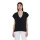 тениска,дамски,тениски,scotch,&,soda,core,slub,short,sleeve,v,neck,t,shirt,black