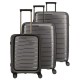 куфари,travelite,air,base,4w,l,m,s,frontpocket,trolley,bag,grey,(anthracite,metallic)