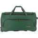 сак,сакове,travelite,basics,fresh,89l,wheeled,duffle,bag,dark,green,(green)
