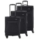 куфари,travelite,chios,4w,l,expandable,m,expandable,s,trolley,bag,black