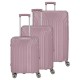 куфари,travelite,elvaa,4w,l,m,s,trolley,bag,pink,(rosé)