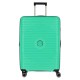 куфари,travelite,orbita,4w,m,68,78l,trolley,bag,green,(green)