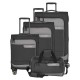 куфари,travelite,viia,4w,l,expandable,m,expandable,s,trolley,bag,grey