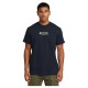 тениска,мъжки,тениски,g,star,old,skool,logo,short,sleeve,t,shirt,blue,(salute)
