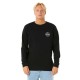 блуза,мъжки,пуловери,rip,curl,stapler,sweatshirt,black