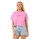 тениска,дамски,тениски,rip,curl,sun,&,sea,crop,short,sleeve,t,shirt,pink