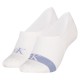 чорапи,дамски,чорапи,calvin,klein,jeans,high,cut,glossy,no,show,socks,2,pairs,white,(purple,white)