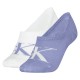 чорапи,дамски,чорапи,calvin,klein,jeans,high,cut,monogram,no,show,socks,2,pairs,purple,white,(white,purple)