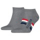чорапи,мъжки,чорапи,tommy,hilfiger,sneaker,socks,2,pairs,mid,grey,melange,(grey)