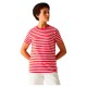 тениска,дамски,тениски,regatta,bayletta,short,sleeve,t,shirt,red,(high,risk,red,white,stripe)
