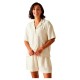 риза,с,къс,ръкав,дамски,блузи,дамски,ризи,regatta,salise,short,sleeve,shirt,yellow,(light,vanilla)