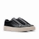 обувки,дамски,маратонки,clarks,shoes,mayhill,bay,trainers,black,leather,(black)