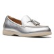 обувки,дамски,обувки,clarks,shoes,narini,edge,loafers,silver,leather,(silver)
