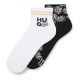 чорапи,дамски,чорапи,hugo,sh,daisy,10270189,socks,2,pairs,white,black,(open,miscellaneous)
