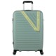 куфари,american,tourister,dynabelt,spinner,66,tsa,expandable,68,77l,trolley,bag,green