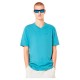 тениска,мъжки,тениски,oakley,relax,v,neck,short,sleeve,t,shirt,dark,pacific