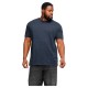 тениска,мъжки,тениски,jack,&,jones,organic,mel,plus,size,short,sleeve,t,shirt,navy,blazer,melange,(blue)