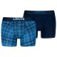 боксерки,мъжко,бельо,levi´s,®,check,aop,boxers,2,units,blue,combo,(blue)