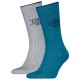 чорапи,мъжки,чорапи,levi´s,®,reg,cut,rib,logo,crew,socks,2,pairs,blue,grey,(green,blue)