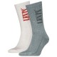 чорапи,мъжки,чорапи,levi´s,®,reg,cut,wash,logo,crew,socks,2,pairs,white,grey,(grey,white)