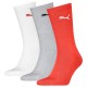 чорапи,мъжки,чорапи,puma,7312,crew,socks,3,pairs,red,grey,white,(multicolor)