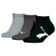 чорапи,детски,чорапи,puma,bwt,sneaker,socks,3,pairs,black,(black,grey)