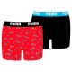 боксерки,детско,бельо,puma,club,house,printed,boxers,2,units,red,blue,combo,(red,black)