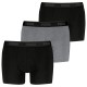 боксерки,мъжко,бельо,puma,everyday,basics,boxers,3,units,black,grey,(grey)
