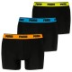 боксерки,мъжко,бельо,puma,everyday,basics,boxers,3,units,black,pop,(black)